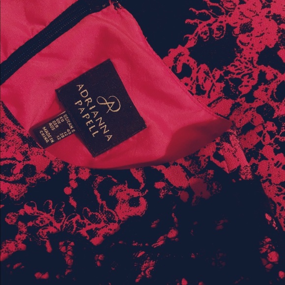 🚫SOLD🚫ADRIANNA PAPELL BEAUTIFUL DRESS 💯♥️ - Picture 8 of 8